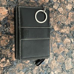 Coach wallet with key chain